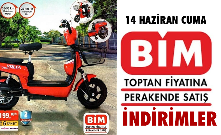 BİM Bugün Aktüel İndirimli Ürünlerini Sunuyor