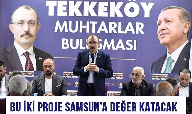 Bakan Muş, muhtarların ve vatandaşların sorunlarını dinledi