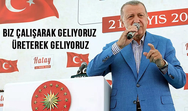 Erdoğan Hatay ve Konya'da vatandaşlarla Buluştu
