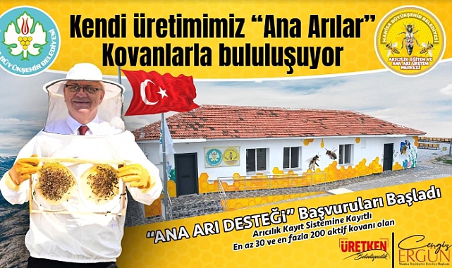 Üretilen Ana Arılar Teslime Hazır
