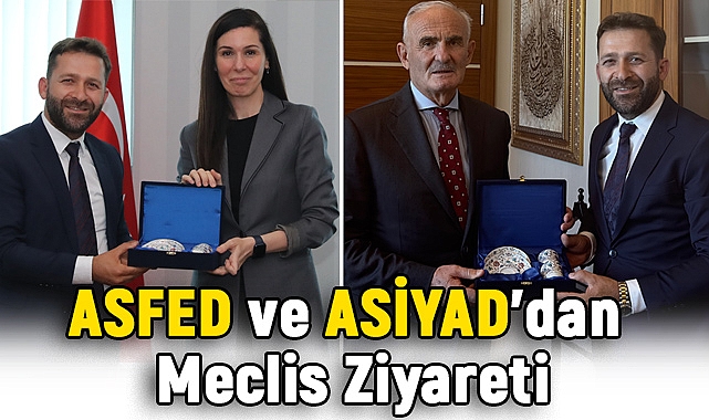 ASFED ve ASİYAD’dan Meclis Ziyareti