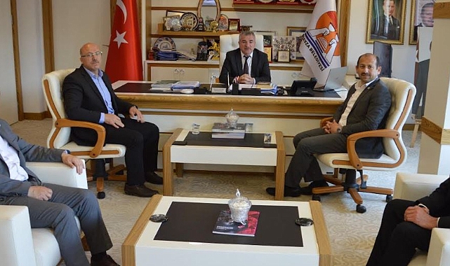 Dereci'den Havza Belediye Başkan Özdemir'e Ziyaret