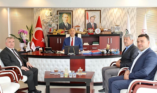 Havza Belediye Başkanı Özdemir’den DOKAP’a ziyaret