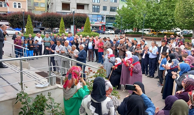 Havza’da Hacı Adayları yolcu edildi