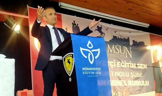 Hürriyetçi Eğitim Sen Samsun 1 Nolu Şubede Kongre Heyecanı