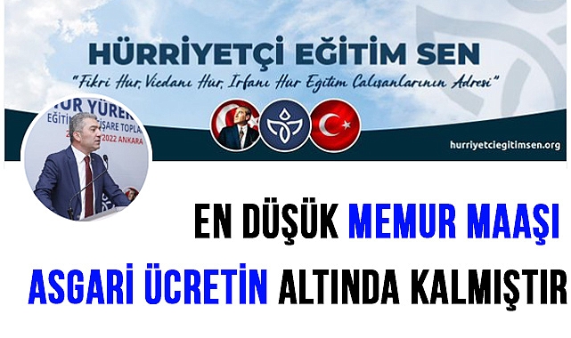 Kuruoğlu: En Düşük Memur Maaşı Asgari Ücretin Altında Kalmıştır
