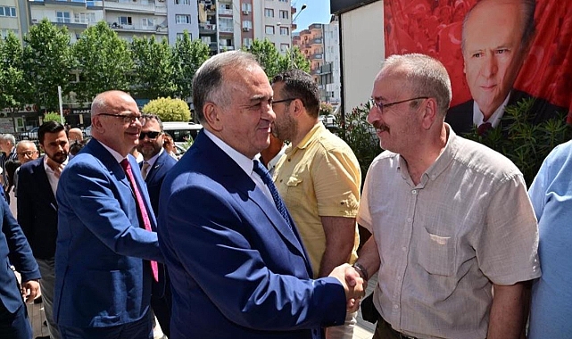 Manisa'da MHP Teşkilatlarında Bayramlaşma
