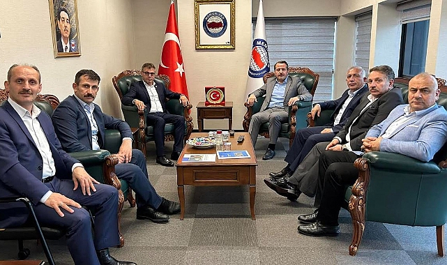 Samsun Memur-Sen Heyetinden Genel Merkezlerine ziyaret