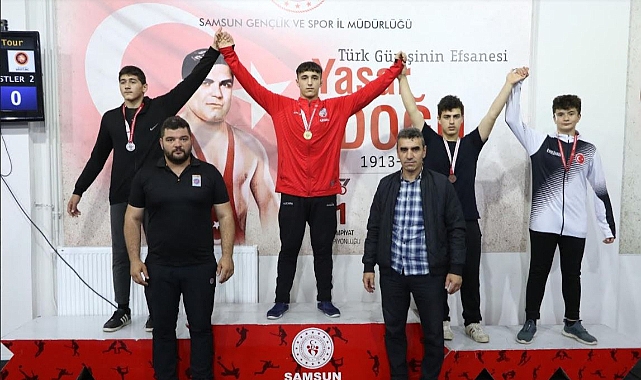 U-15 Serbest ve Grekoromen stil Güreş İl Birinciliği sona erdi