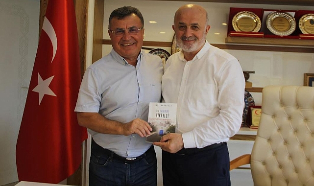 ATA Spor Kulübü Başkanı Babaoğlu Havza Belediyesini ziyaret etti