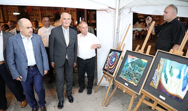 BAŞKAN DEMİRTAŞ BU SERGİ BÜYÜK ZAFERLERİN RUHUNU TAŞIYOR