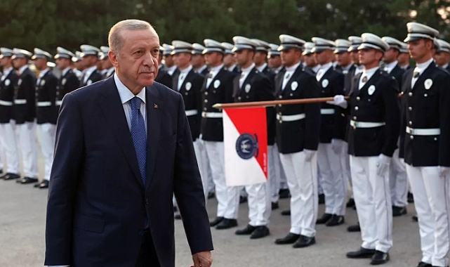 Erdoğan, Polis Meslek Yüksekokulları Mezuniyet Töreni'nde konuştu