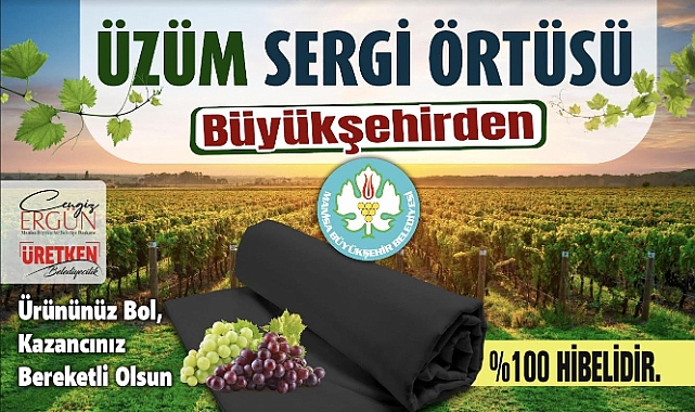 Manisa'da Zeytin ve Üzüm Üreticilerine Destek