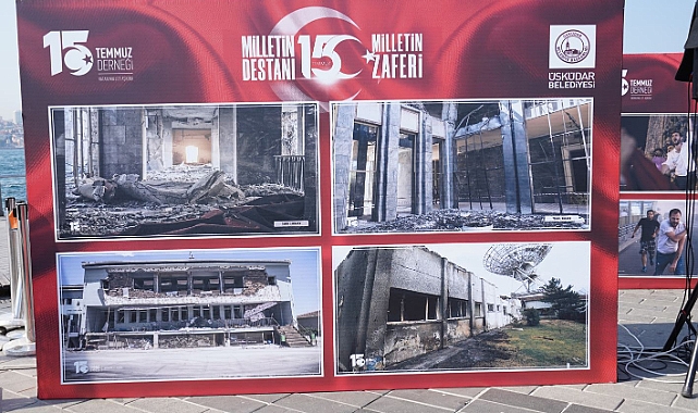 Üsküdar Meydanında 15 Temmuz Demokrasi Ve Milli Birlik Günü