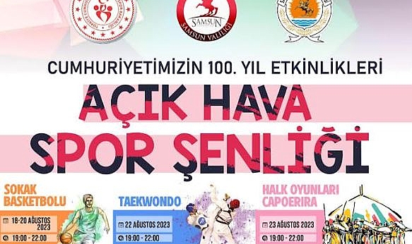 Açık Hava Spor Şenliği başlıyor