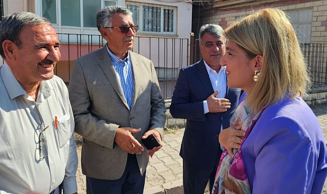 Ak Partili Ölmeztoprak'tan Yazıhan'a ziyaret