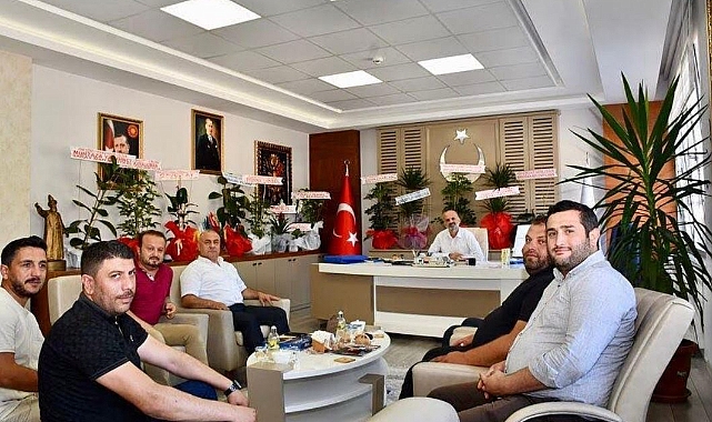 Bem-Bir-Sen Samsun Şubesi, Ladik Belediyesi'ne Ziyaret Gerçekleştirdi