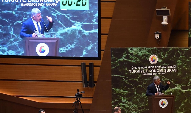 Havza TSO Başkanı Acar Türkiye Ekonomi Şurasına Katıldı