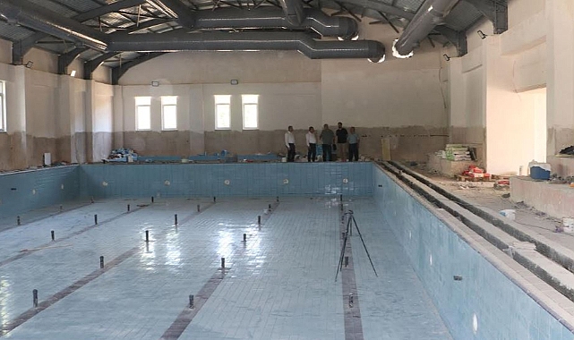 Havza Yarı Olimpik Yüzme Havuzu için gün sayılıyor