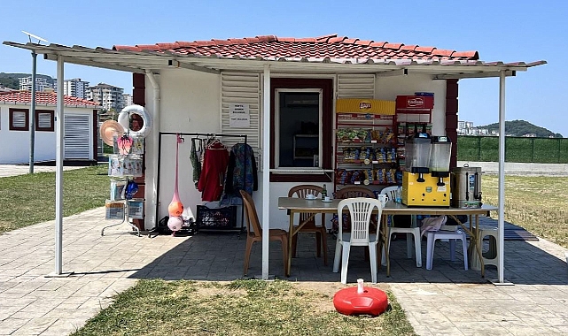 Kadınlar Plajına çocuk oyun alanı yapıldı