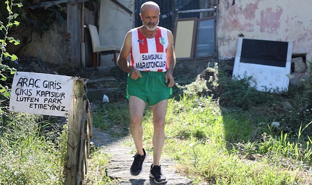 Maraton koşucusu Mustafa Bulut'a (Motor Hasan) Destek