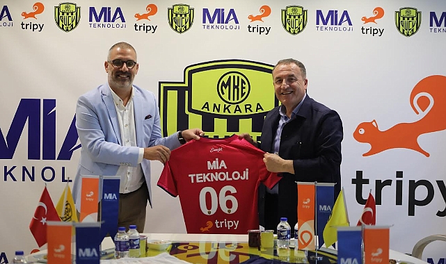 MKE Ankaragücü’nün Sponsoru MİA Teknoloji Ve Tripy Oldu