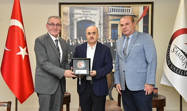 Samsun TSO Yönetimi’nden Vali Zülkif Dağlı’ya veda ziyareti