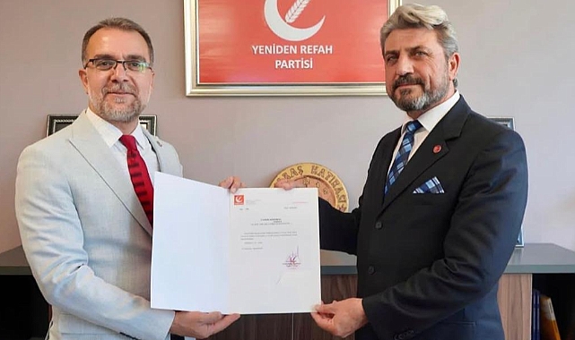Yeniden Refah Partisi Samsun İl Başkanlığı'na İbrahim Yaşar atandı