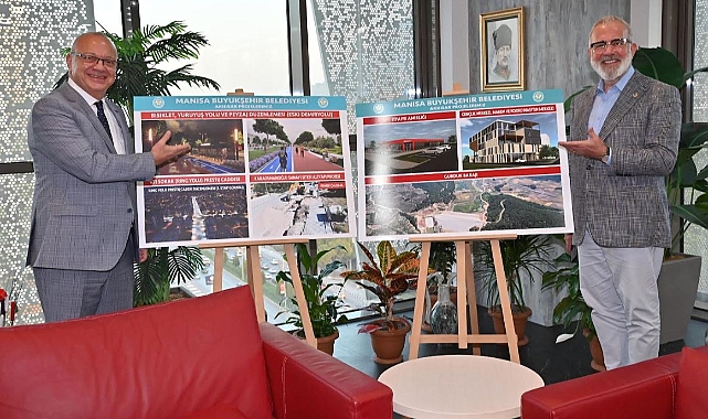 Başkan Cengiz Ergün, Akhisar'a 6 Yeni Proje Müjdesi Verdi