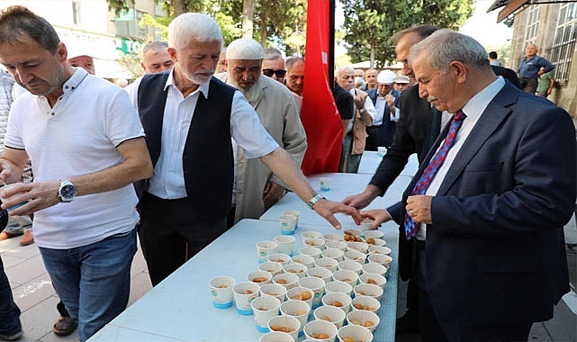 Başkan Demirtaş lokma ikramı yaptı
