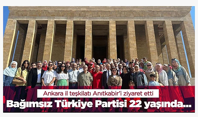 BTP Genel Başkanı Hüseyin Baş, Anıtkabir’i ziyaret etti