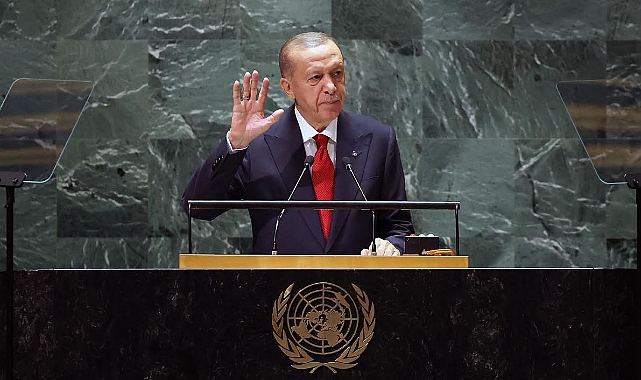 Çiğdem Karaaslan, Cumhurbaşkanı Erdoğan'ın BM Genel Kurulu'na Eşlik Etti