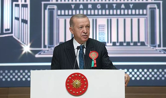 Erdoğan, 2023-2024 Adli Yıl Açılış Töreni'nde konuştu