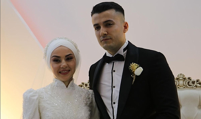Havza'da Mehmet Akif Kurt ve Nida Nur Kayhan'in Mutlu Günü