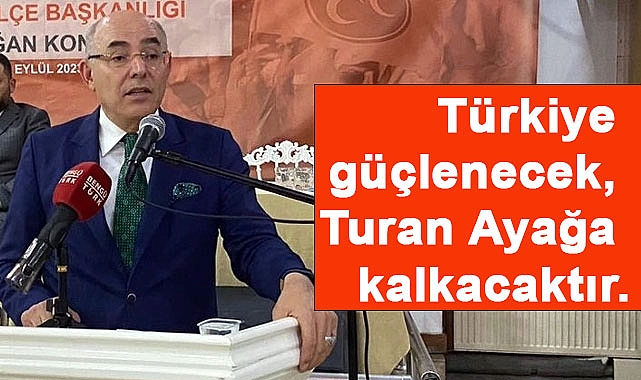 KARAKAYA, Polatlı MHP İlçe Başkanlığı Olağan Kongresi'nde Konuştu