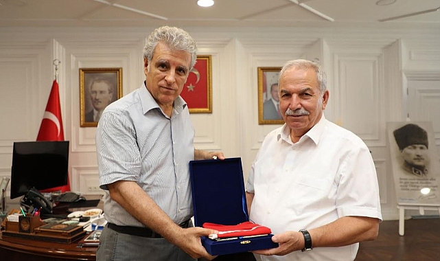KAYMAKAM KEKLİK’TEN BAŞKAN DEMİRTAŞ’A VEDA ZİYARETİ