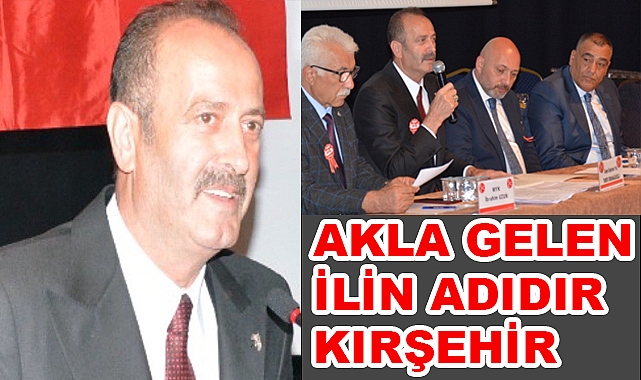 MHP'li Osmanağaoğlu, Kırşehir İl Başkanlığı Olağan Kongresinde Konuştu