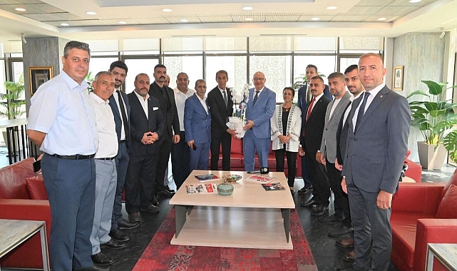 MHP Şehzadeler Yönetiminden Başkan Ergün’e Ziyaret