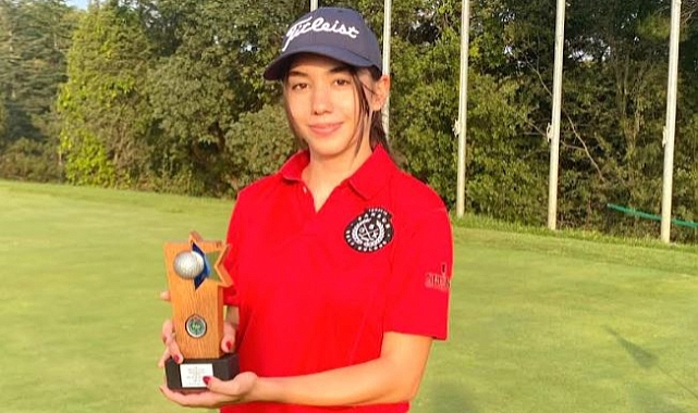 Samsunlu Golfçu Zeynep Nefin Ertuğ Türkiye İkincisi Oldu