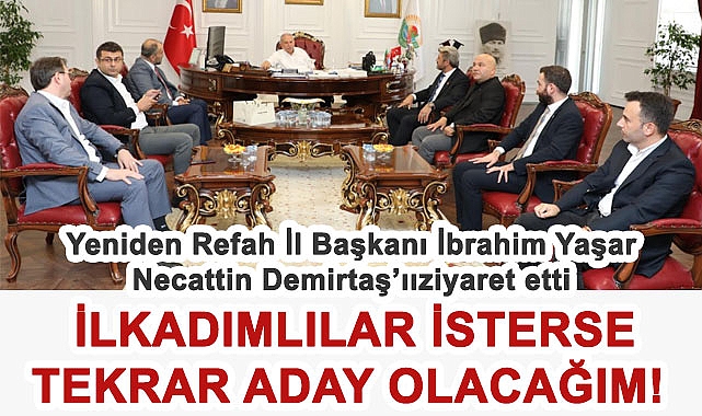 Yaşar'dan İlkadım Belediyesi'ne teşekkür ziyareti