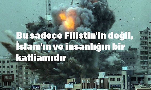 ASFED Genel Başkanı Osman Yılmaz, İsrail, Kendi Ateşinde Yanacaktır