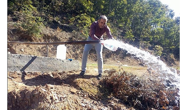 Azıtepe Mahallesinde Sondaj Çalışması Yapıldı.