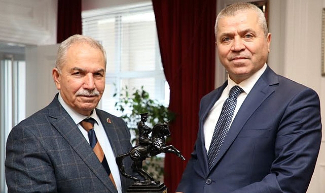 Başkan Demirtaş, İlkadım Kaymakamı Abdulkadir Demir'i Ağırladı