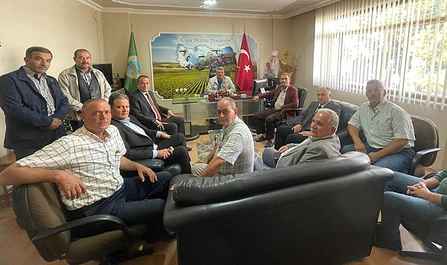 Büyükşehir’den Saruhanlılı Muhtarlara ve Ziraat Odası’na Ziyaret