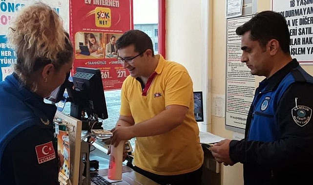 Canik'te Zincir Marketlere Sıkı Denetim