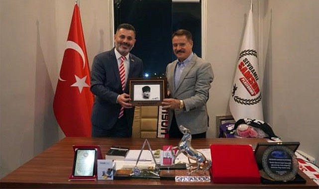 Cemil Deveci, Sevdamız Samsun Genel Merkezini Ziyaret Etti