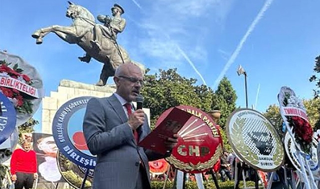 CHP Samsun: Nice yüz yılları kutlasın cumhuriyetimiz!