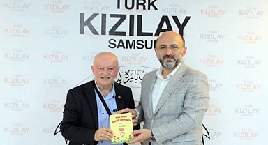 SAM- MED'DEN SAMSUN TÜRK KIZILAY ŞUBE BAŞKANLIĞI'NA ZİYARET