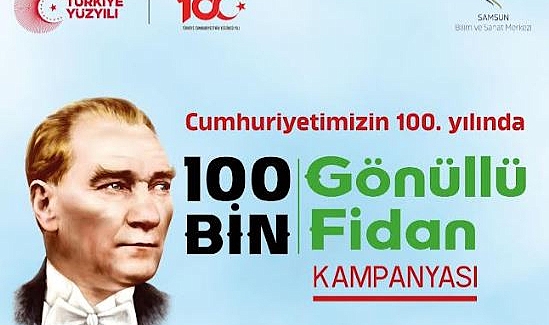 TEMA Vakfı'ndan 100 bin gönüllü 100 bin fidan Projesi