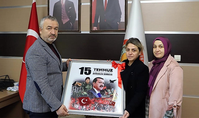 19 Mayıs Halk Eğitim Merkezi Müdürlüğü'nden Başkan Topaloğlu'na Ziyaret